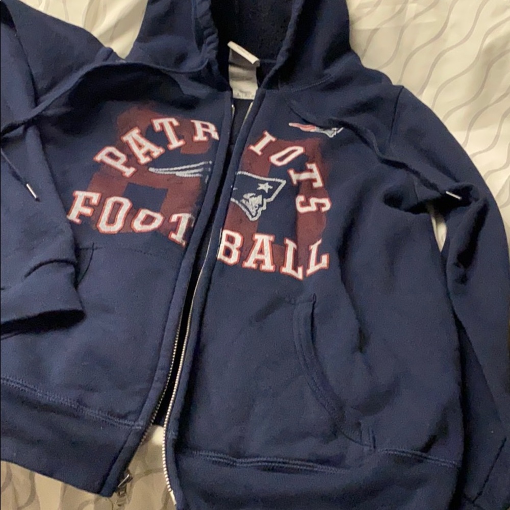 New England Patriots zip up